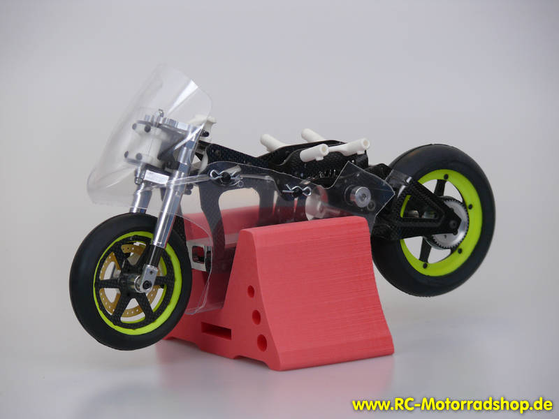 50101112: LIGHTSCALE Bike-Ständer 1:5 Schaumstoff - rot 50101112